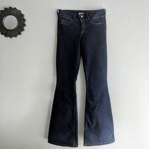 JustFab Flare Jeans Size 28